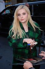 ABIGAIL BRESLIN Arrives at Today Show Studios in new York 10/06/2015