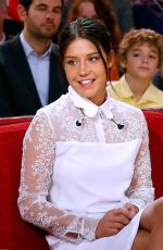 ADELE EXARCHOPOULOS on the Set of Vivement Dimanche in Paris 10/28/2015