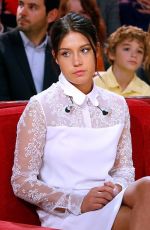 ADELE EXARCHOPOULOS on the Set of Vivement Dimanche in Paris 10/28/2015