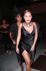 ADRIENNE BAILON Arrives at 1Oak Nightclub in Los Angeles 09/24/2015