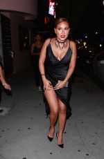 ADRIENNE BAILON Arrives at 1Oak Nightclub in Los Angeles 09/24/2015