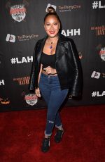 ADRIENNE BAILON at Los Angeles Haunted Hayride Black Carpet Premiere Night in Los Angeles 10/04/2015