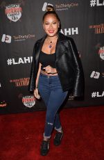 ADRIENNE BAILON at Los Angeles Haunted Hayride Black Carpet Premiere Night in Los Angeles 10/04/2015