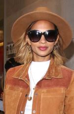 ALESHA DIXON Arrives at BBC Studio in London 10/02/2015