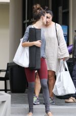 ALESSANDRA AMBROSIO Leaves a Yoga Class in Brentwood 10/28/2015