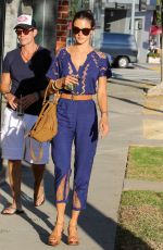 ALESSANDRA AMBROSIO Out and About in Los Angeles 10/09/2015