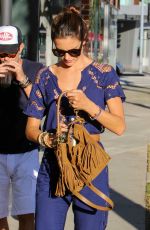 ALESSANDRA AMBROSIO Out and About in Los Angeles 10/09/2015