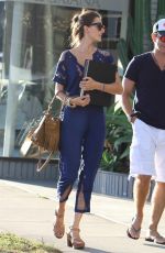 ALESSANDRA AMBROSIO Out and About in Los Angeles 10/09/2015