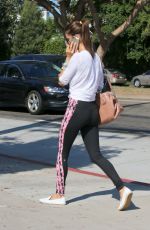 ALESSANDRA AMBROSIO Out and About in Santa Monica 10/06/2015