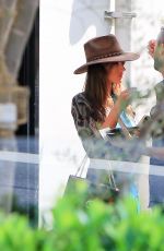 ALESSANDRA AMBROSIO Out in Beverly Hills 10/23/2015