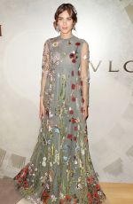 ALEXA CHUBG at Bvlgari & Rome: Eternal Inspiration Opening Night in New York 10/14/2015