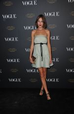 ALEXA CHUNG at Vogue’s 95th Anniversary Party in Paris 10/03/2015