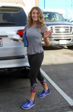 ALEXA VEGA Arrives at Dancing With The Stars Studio in Hollywood 10/14/2015