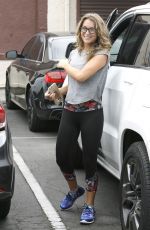 ALEXA VEGA Arrives at Dancing With The Stars Studio in Hollywood 10/14/2015