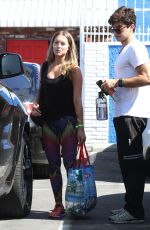 ALEXA VEGA Arrives at DWTS Studio in Hollywood 10/07/2015
