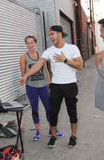 ALEXA VEGA Arrives at DWTS Studio in Hollywood 10/09/2015
