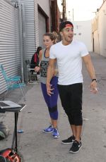 ALEXA VEGA Arrives at DWTS Studio in Hollywood 10/09/2015