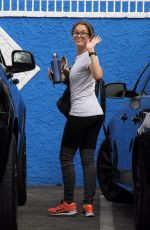 ALEXA VEGA at Dancing With Rhe Stars Studio in Hollywood 10/04/2015