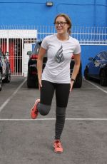 ALEXA VEGA at Dancing With Rhe Stars Studio in Hollywood 10/04/2015