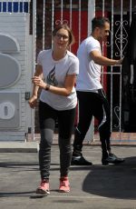 ALEXA VEGA at Dancing With Rhe Stars Studio in Hollywood 10/04/2015