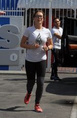 ALEXA VEGA at Dancing With Rhe Stars Studio in Hollywood 10/04/2015