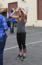 ALEXA VEGA at Dancing with the Stars Rehersal in Hollywood 10/27/2015