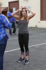 ALEXA VEGA at Dancing with the Stars Rehersal in Hollywood 10/27/2015