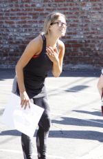 ALEXA VEGA at DWTS Studio in Hollywood 10/08/2015