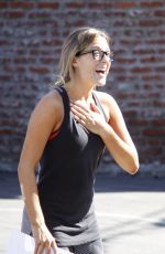 ALEXA VEGA at DWTS Studio in Hollywood 10/08/2015