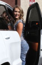 ALEXA VEGA at DWTS Studio in Hollywood 10/08/2015