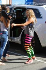 ALEXA VEGA at DWTS Studio in Hollywood 10/13/2015