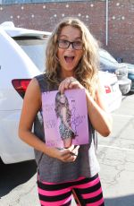 ALEXA VEGA at DWTS Studio in Hollywood 10/13/2015