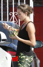 ALEXA VEGA at DWTS Studio in Hollywood 10/23/2015