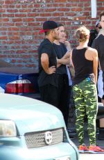 ALEXA VEGA at DWTS Studio in Hollywood 10/23/2015
