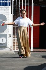 ALEXA VEGA at DWTS Studio in Hollywood 10/24/2015