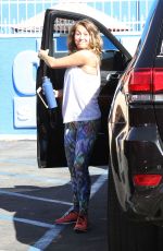 ALEXA VEGA at DWTS Studios in Hollywood 09/30/2015