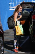 ALEXA VEGA at DWTS Studios in Hollywood 09/30/2015