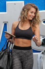 ALEXA VEGA in Tank Top at DWTS Studio in Hollywood 10/18/2015