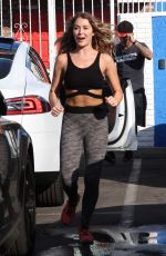 ALEXA VEGA in Tights at DWTS Studio in Hollywood 10/17/2015