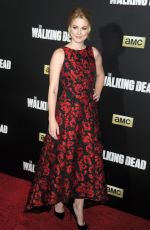 ALEXANDRA BRECKENRIDGE at The Walking Dead Seson 6 Premiere in New York 10/09/2015