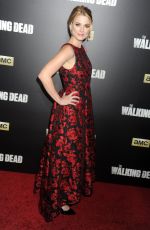 ALEXANDRA BRECKENRIDGE at The Walking Dead Seson 6 Premiere in New York 10/09/2015