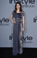 ALEXANDRA DADDARIO at InStyle Awards 2015 in Los Angeles 10/26/2015