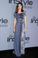 ALEXANDRA DADDARIO at InStyle Awards 2015 in Los Angeles 10/26/2015