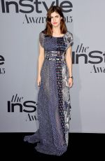 ALEXANDRA DADDARIO at InStyle Awards 2015 in Los Angeles 10/26/2015