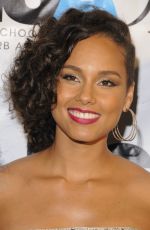 ALICIA KEYS at Harlem School of Arts Gala Kickoff in in New York 10/05/2015