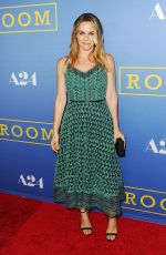 ALICIA SILVESRTONE at Room Premiere in Los Angeles 10/13/2015