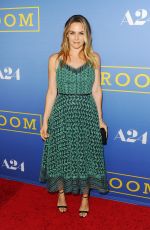 ALICIA SILVESRTONE at Room Premiere in Los Angeles 10/13/2015