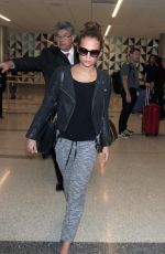 ALICIA VIKANDER at los Angeles International Airport 10/18/2015