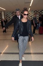 ALICIA VIKANDER at los Angeles International Airport 10/18/2015