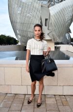 ALICIA VIKANDER at Louis Vuitton Fashion Show at Paris Fashion Week 10/07/2015